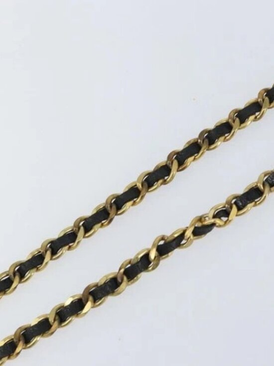CHANEL Chain Belt metal Gold CC Auth bs32091 main image 9
